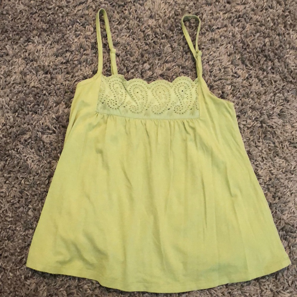 Green Swing Tank With Neck detail Gap S